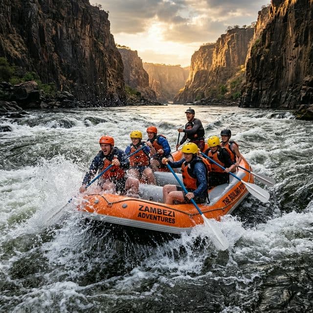 Zambezi White Water Rafting - Luxury African Travel Experience by Nomadic Trails